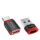 Przejściówka 4smarts Adapter Data Blocker USB-C do USB-A/USB-C czarny 2szt